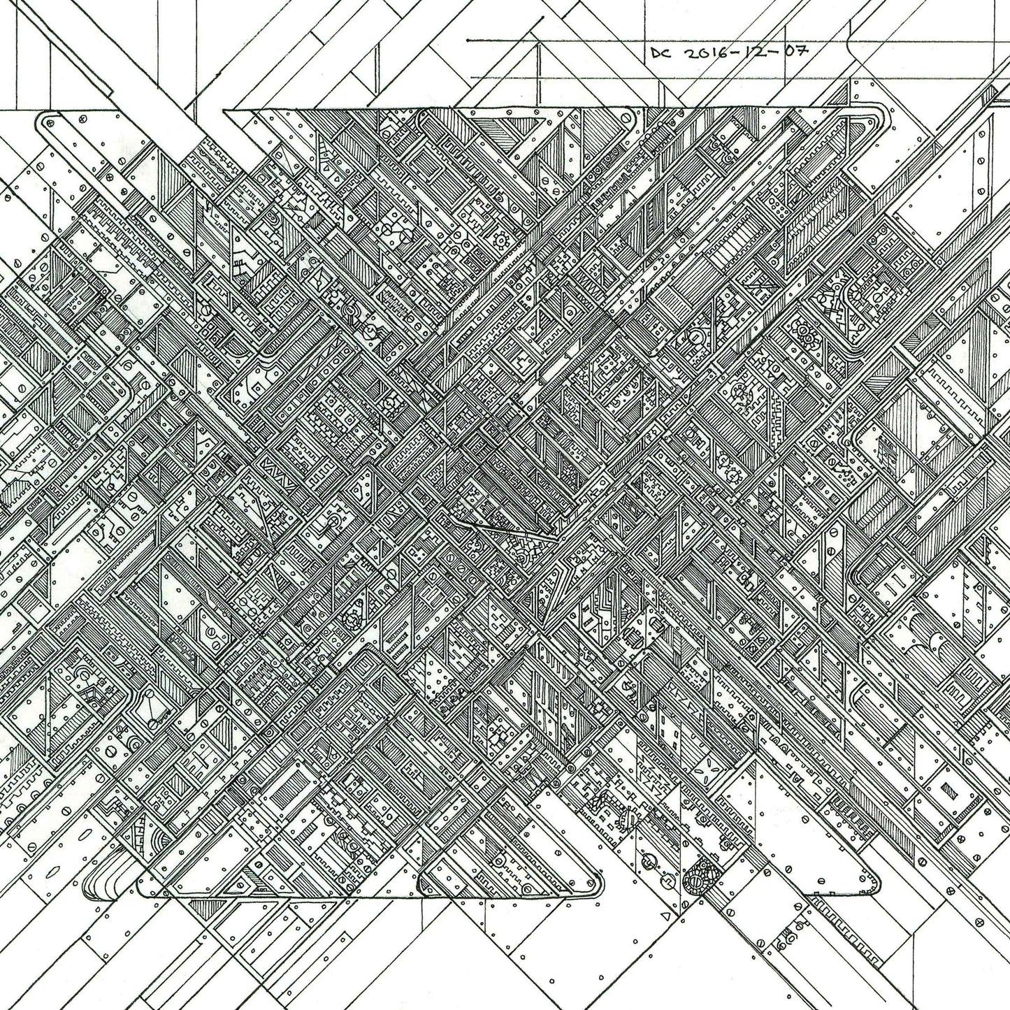 Konsttryck "Beginning of Electronics"