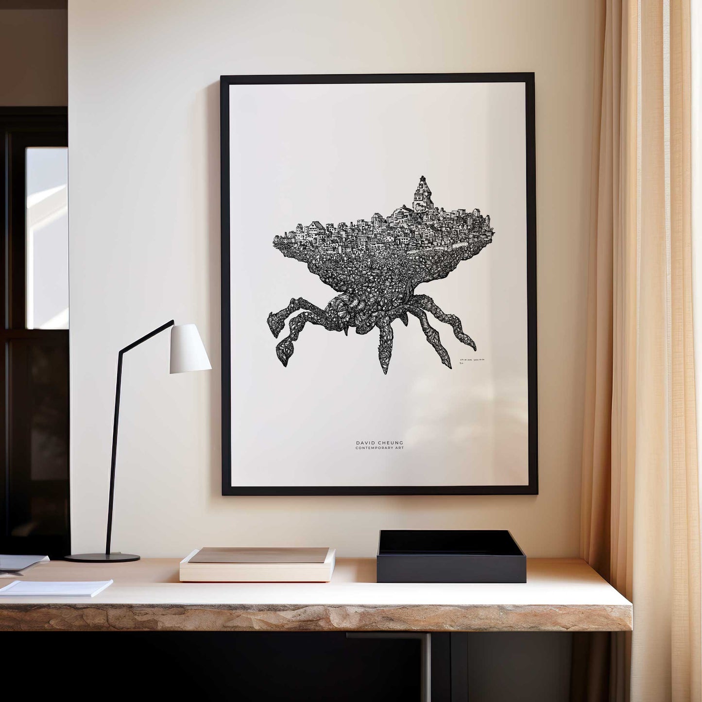 Art print "The Crab"