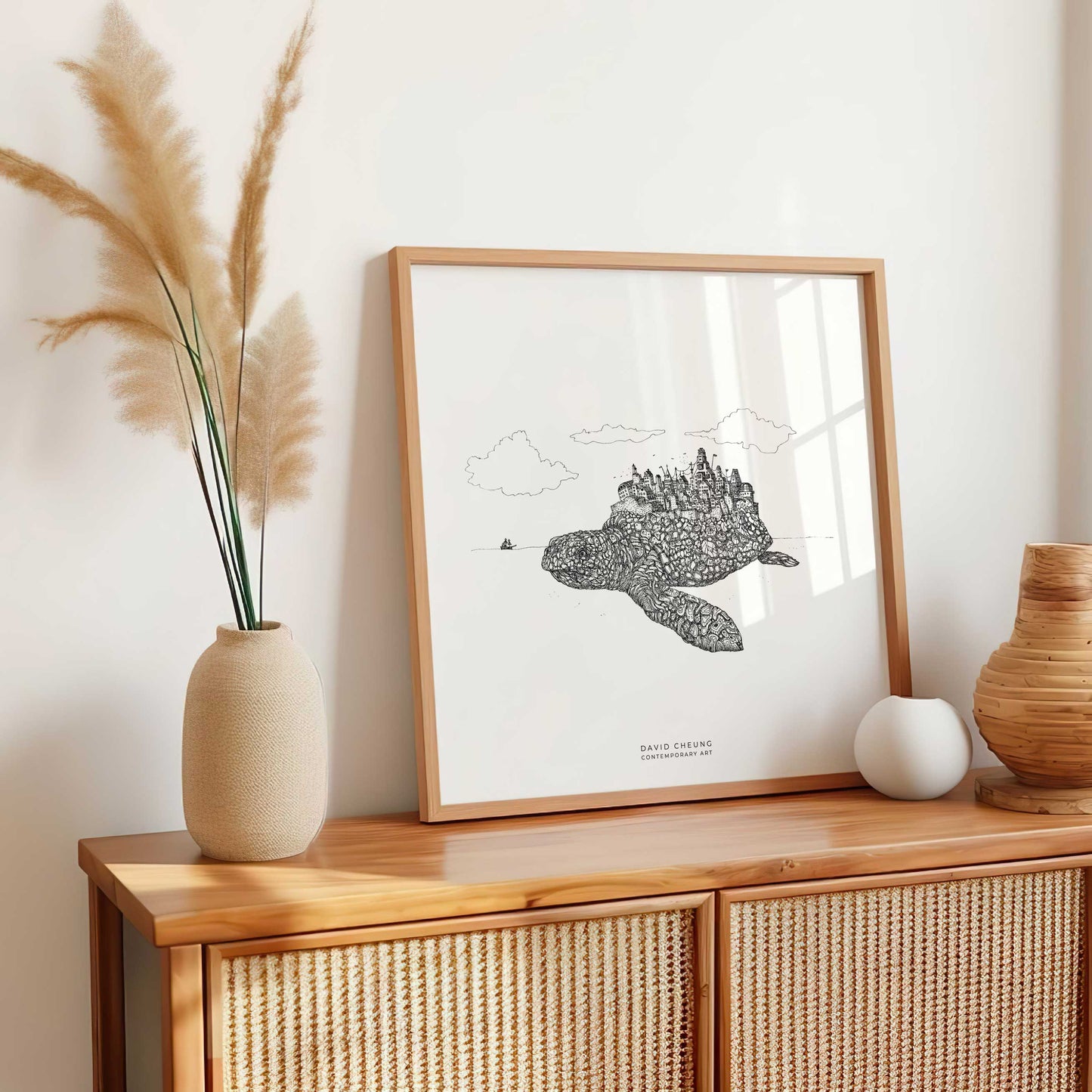 Giant Sea Turtle – Square Edition