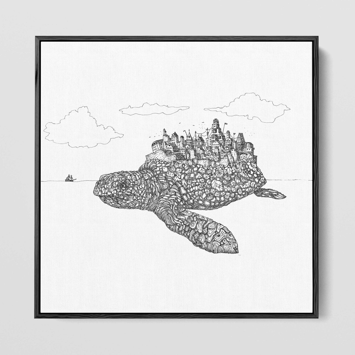 Giant Sea Turtle