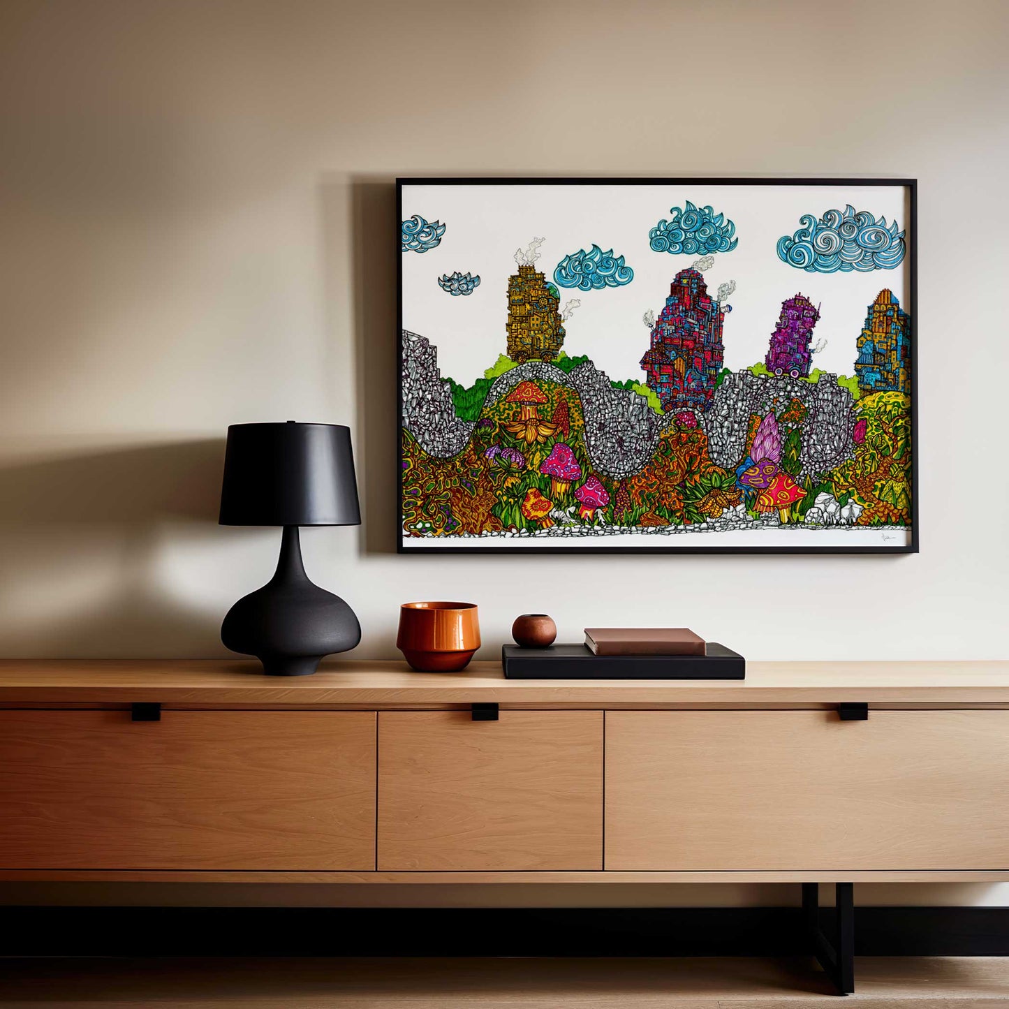 Art print "The Land of Fantasy"