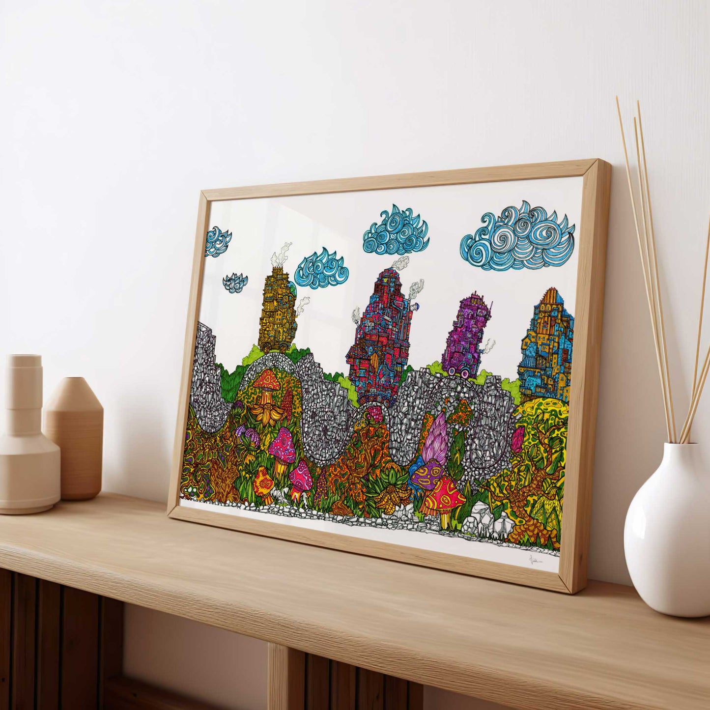 Art print "The Land of Fantasy"