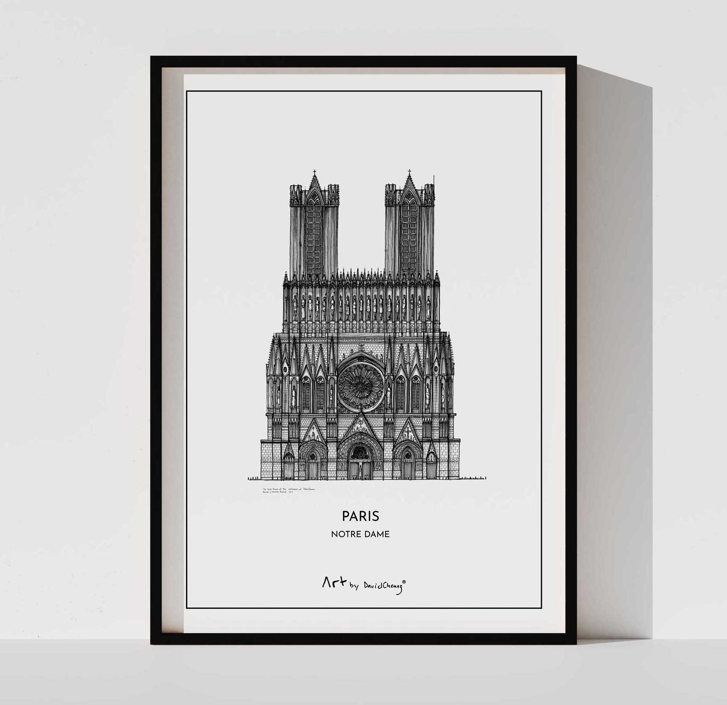 Art print "Paris Notre Dame"
