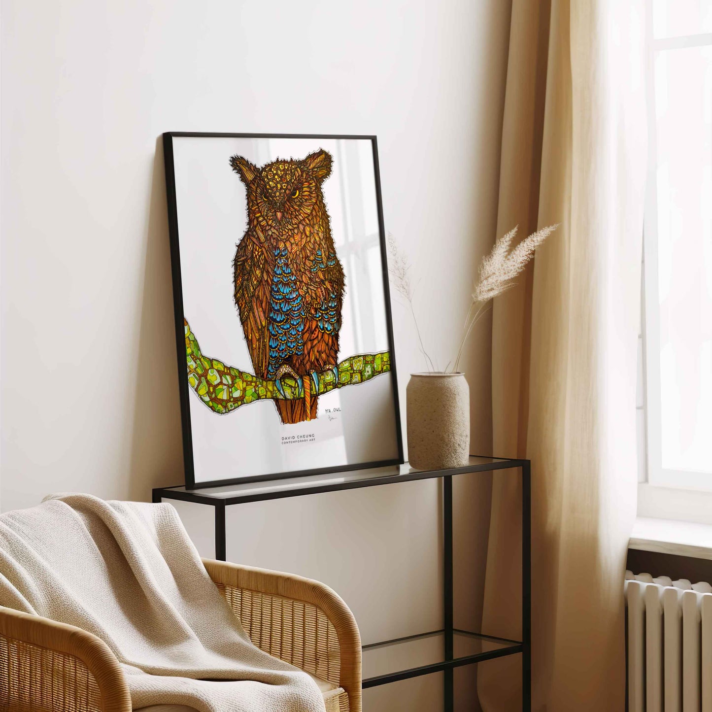 Art print "Mr Owl"