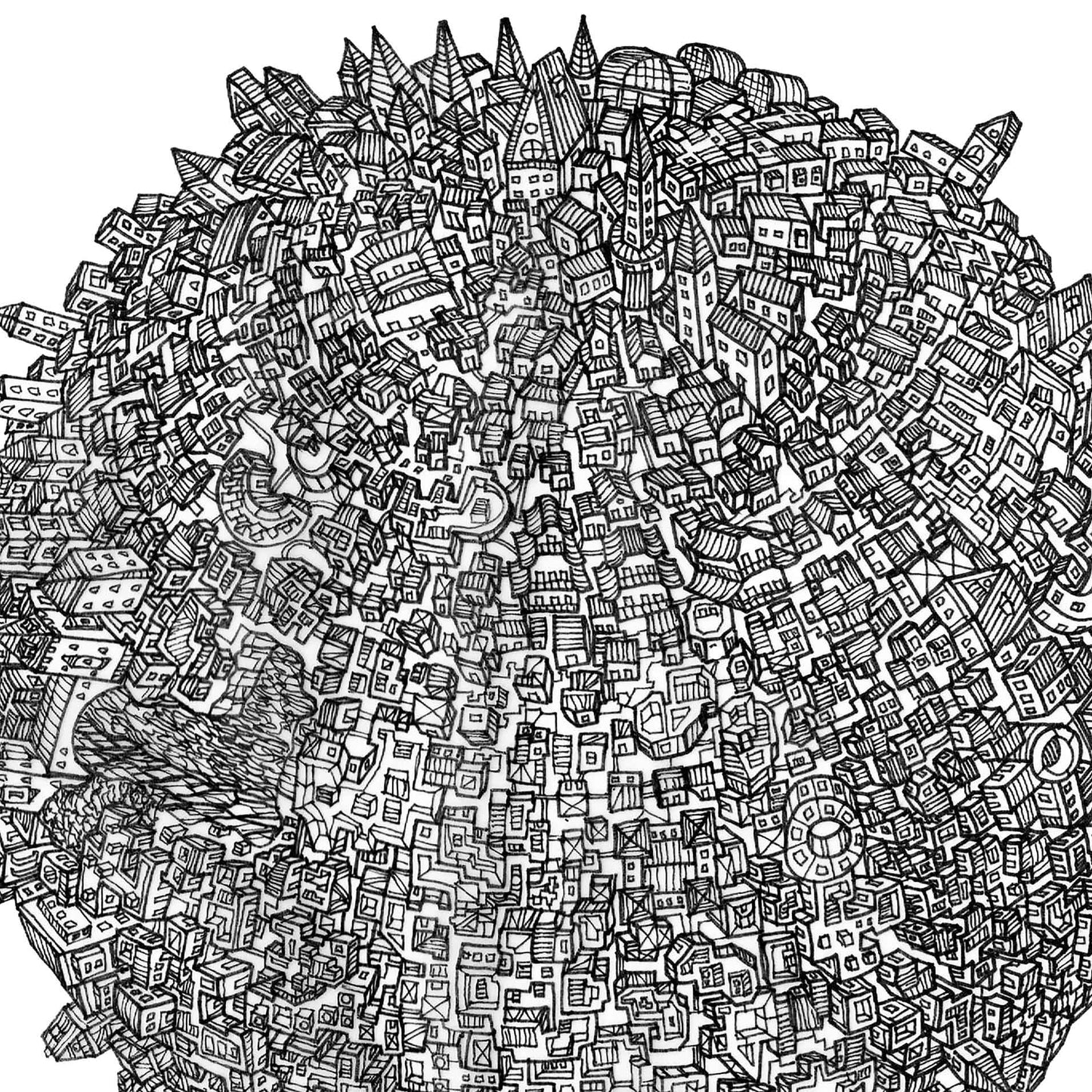 Konsttryck "The Planet"