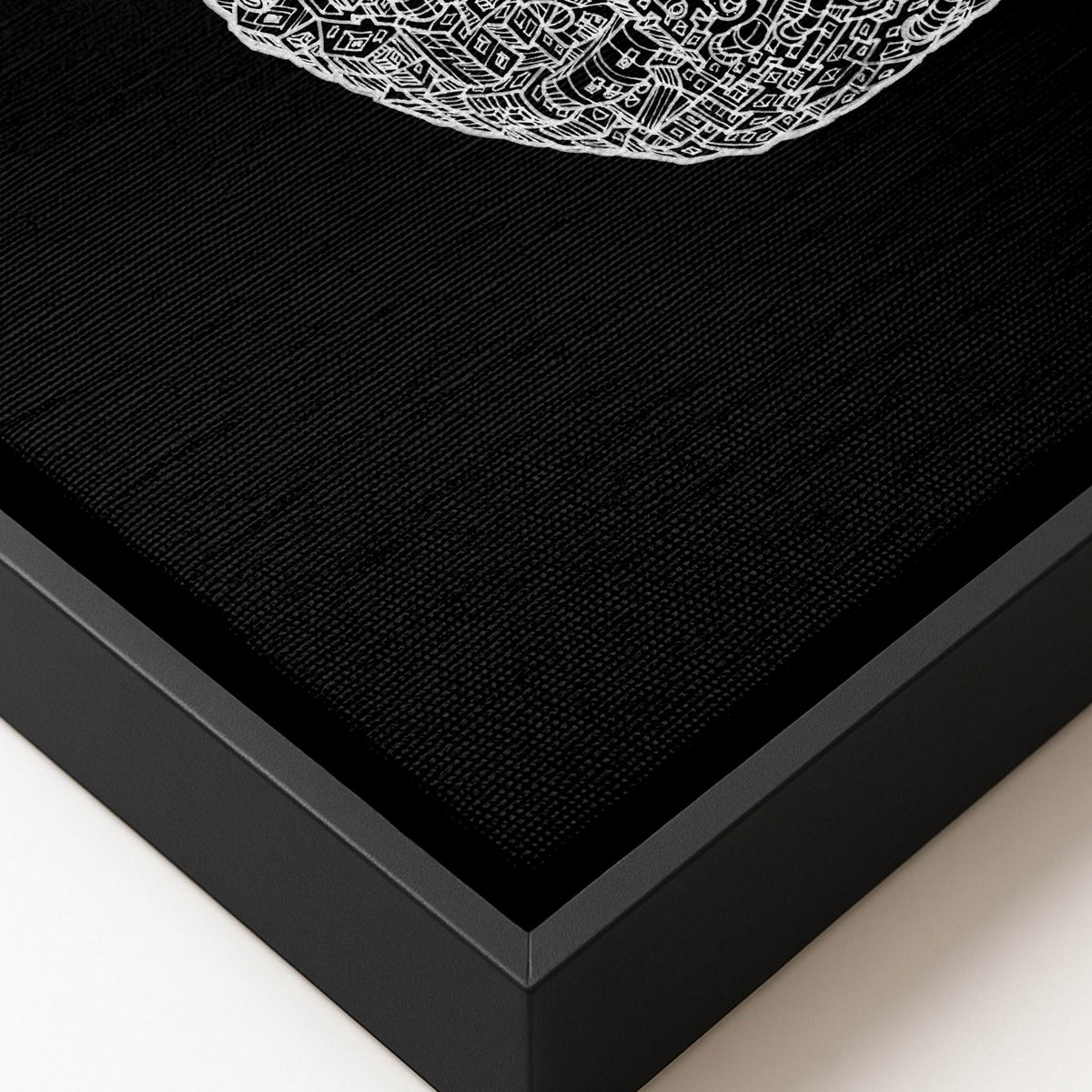 Bald Capital - Black Edition Canvas