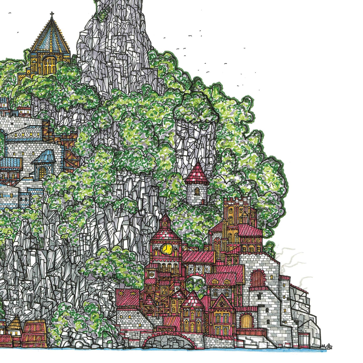 Art print "The Lonely Island"