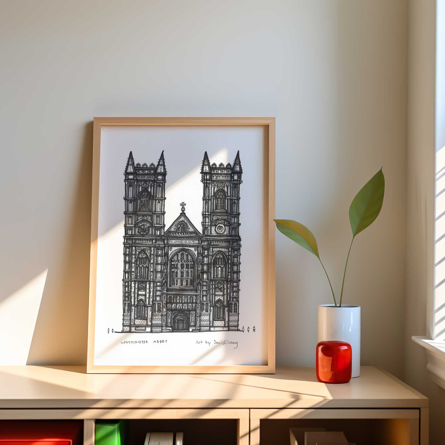 Art print "London Westminster Abbey"