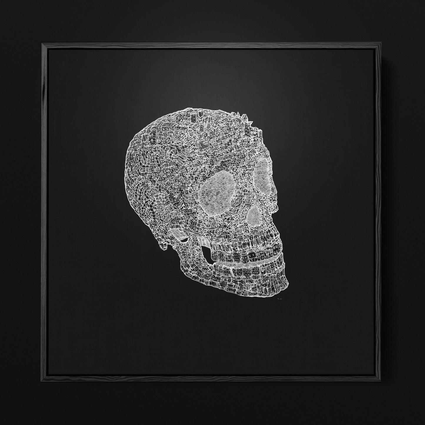 Skallig Huvudstad - Black Edition