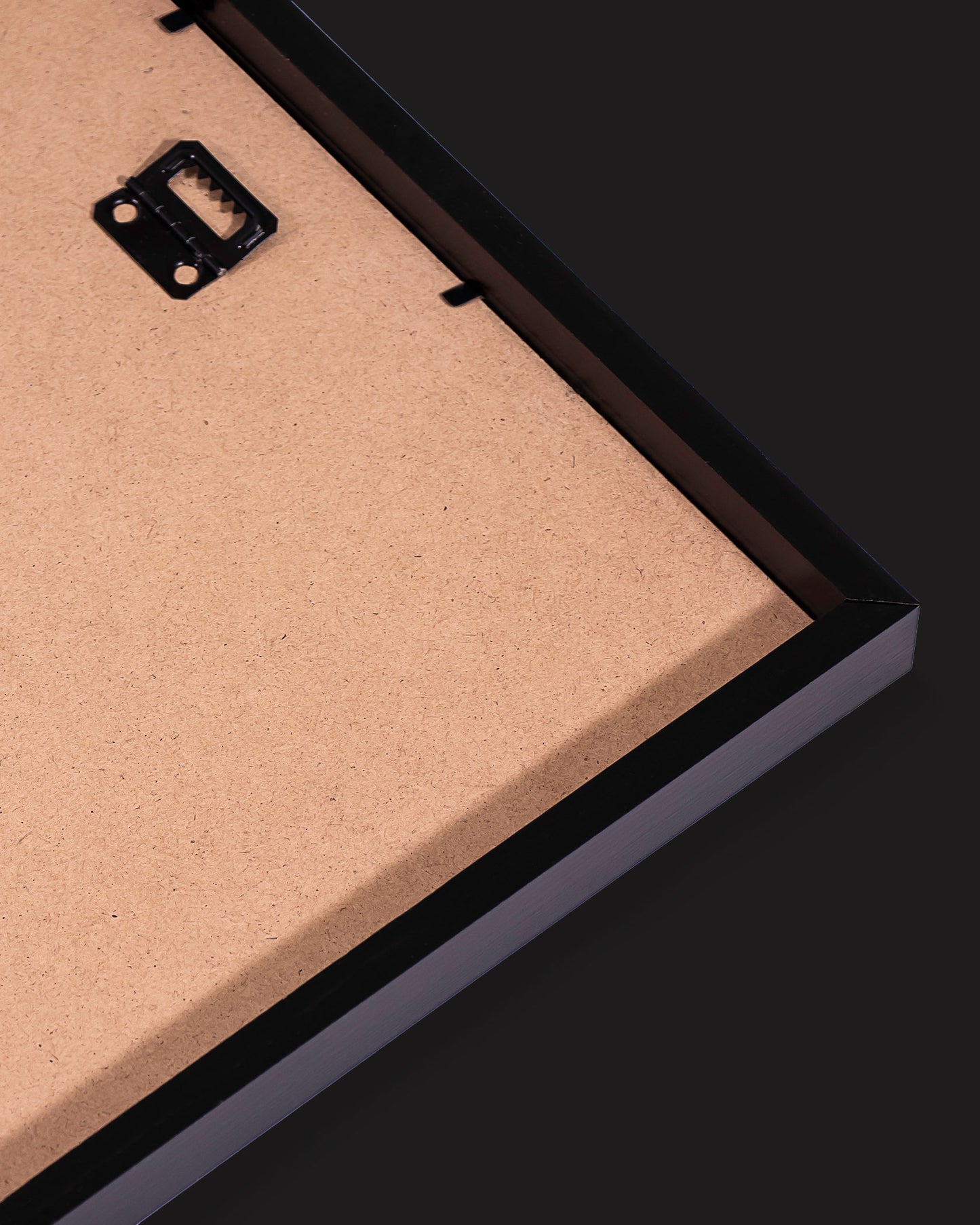 Skallig Huvudstad - Black Edition Framed poster