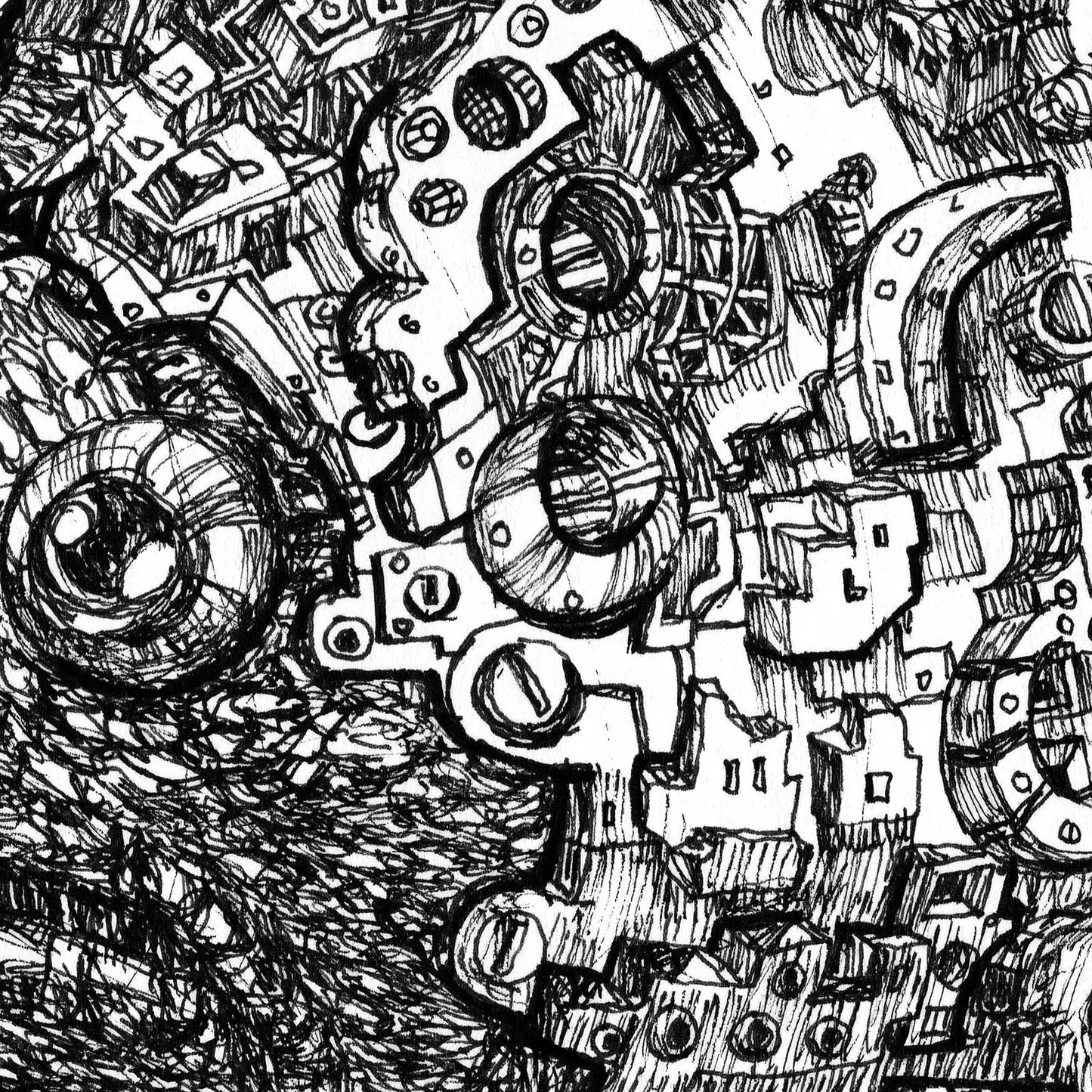 Floating Steam Punk Fish City