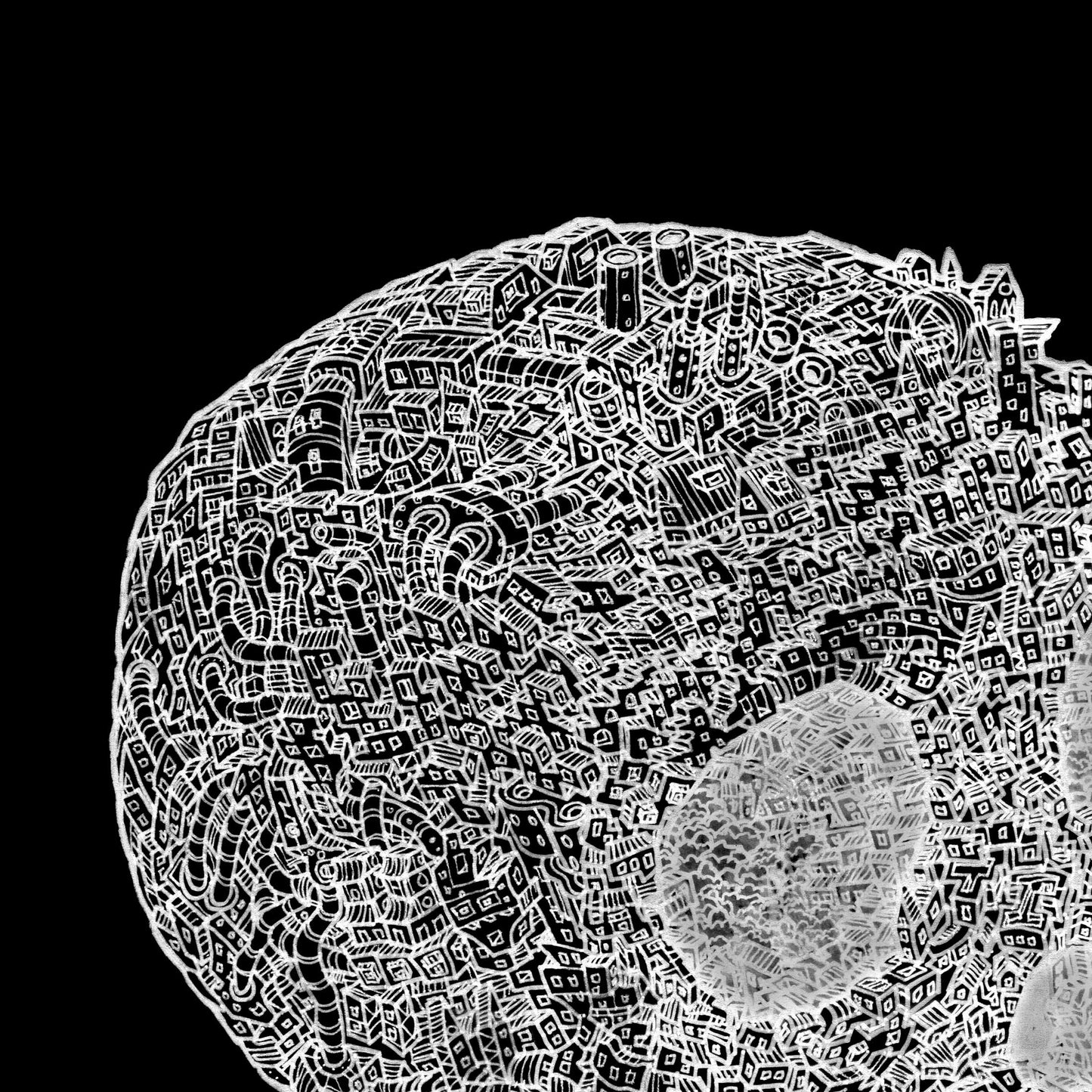 Skallig Huvudstad - Black Edition