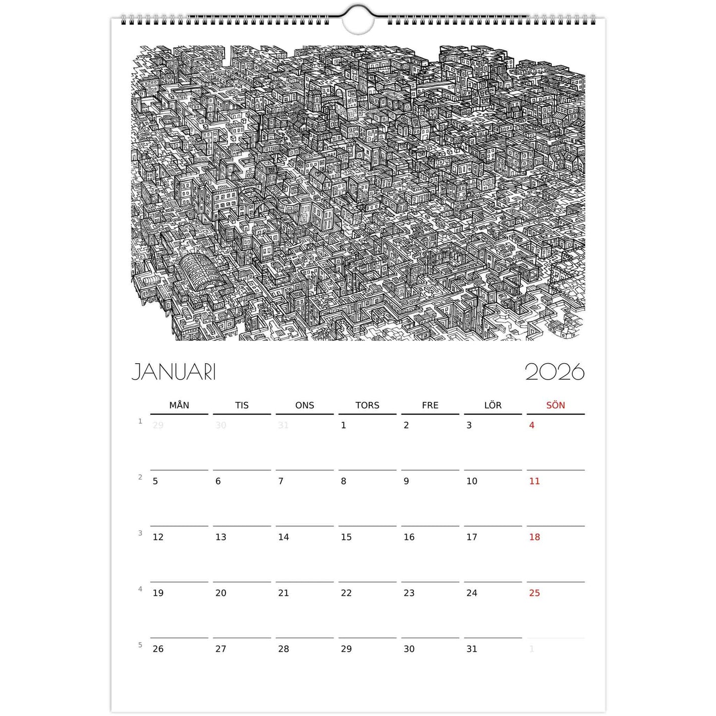 David Cheung 2026 Calendar