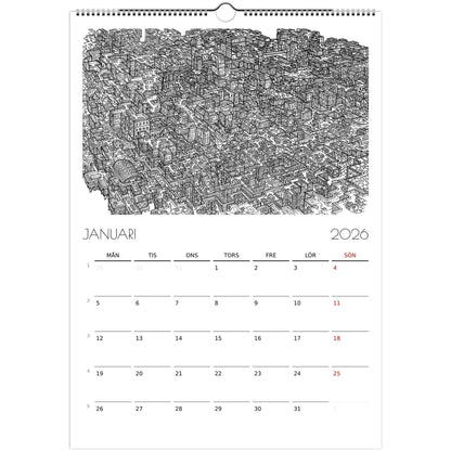 David Cheung 2026 Calendar