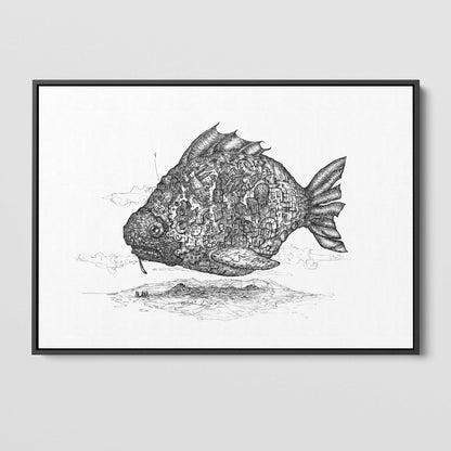 Floating Steam Punk Fish City