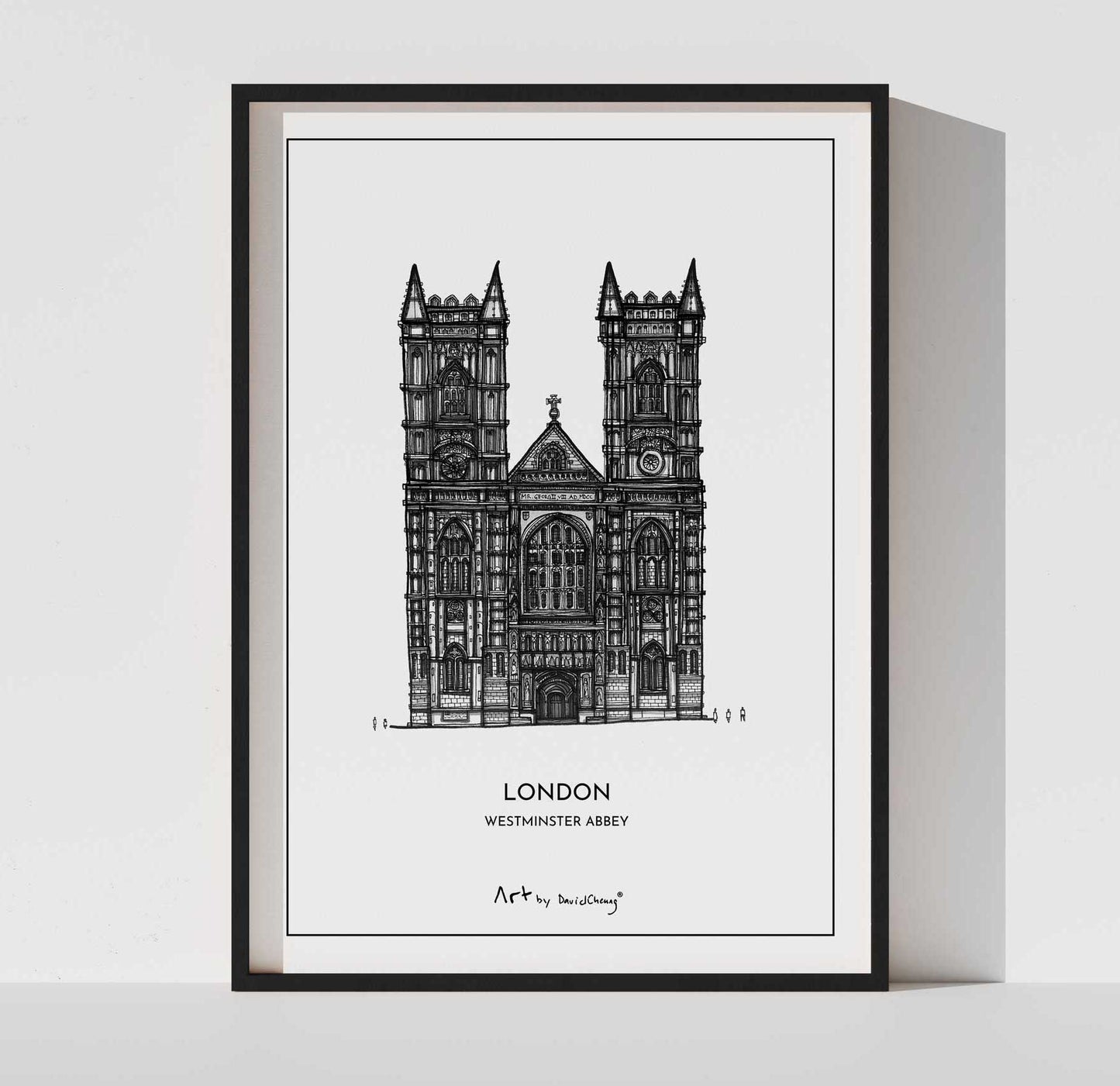 Art print "London Westminster Abbey"