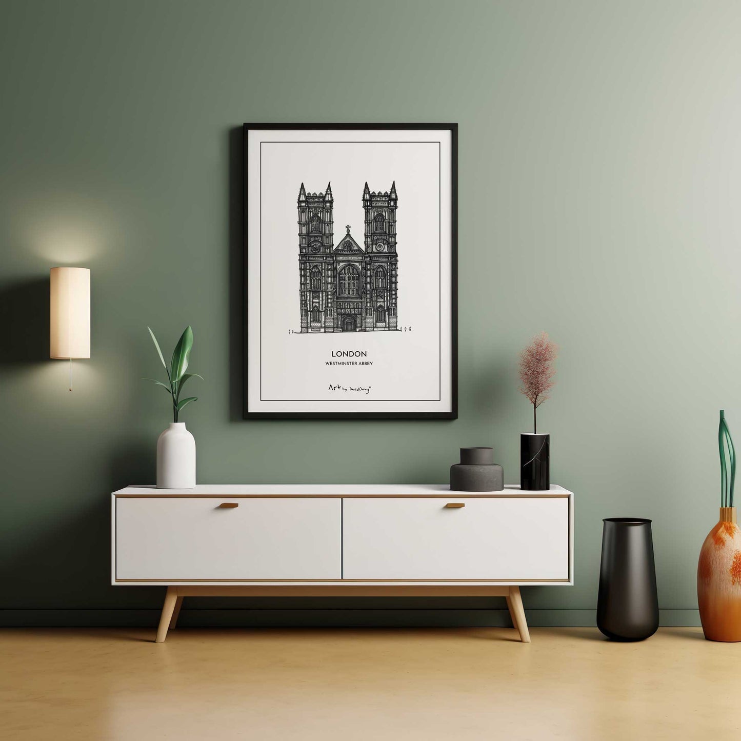 Art print "London Westminster Abbey"