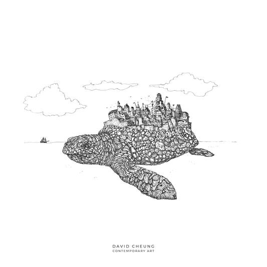 Giant Sea Turtle – Square Edition