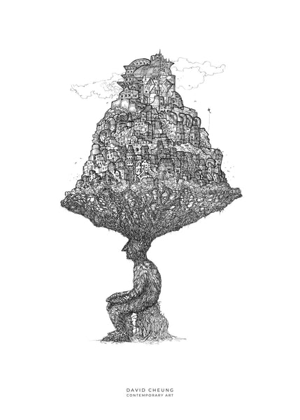 The Thinking Titan – Poster | David Cheung Contemporary Art