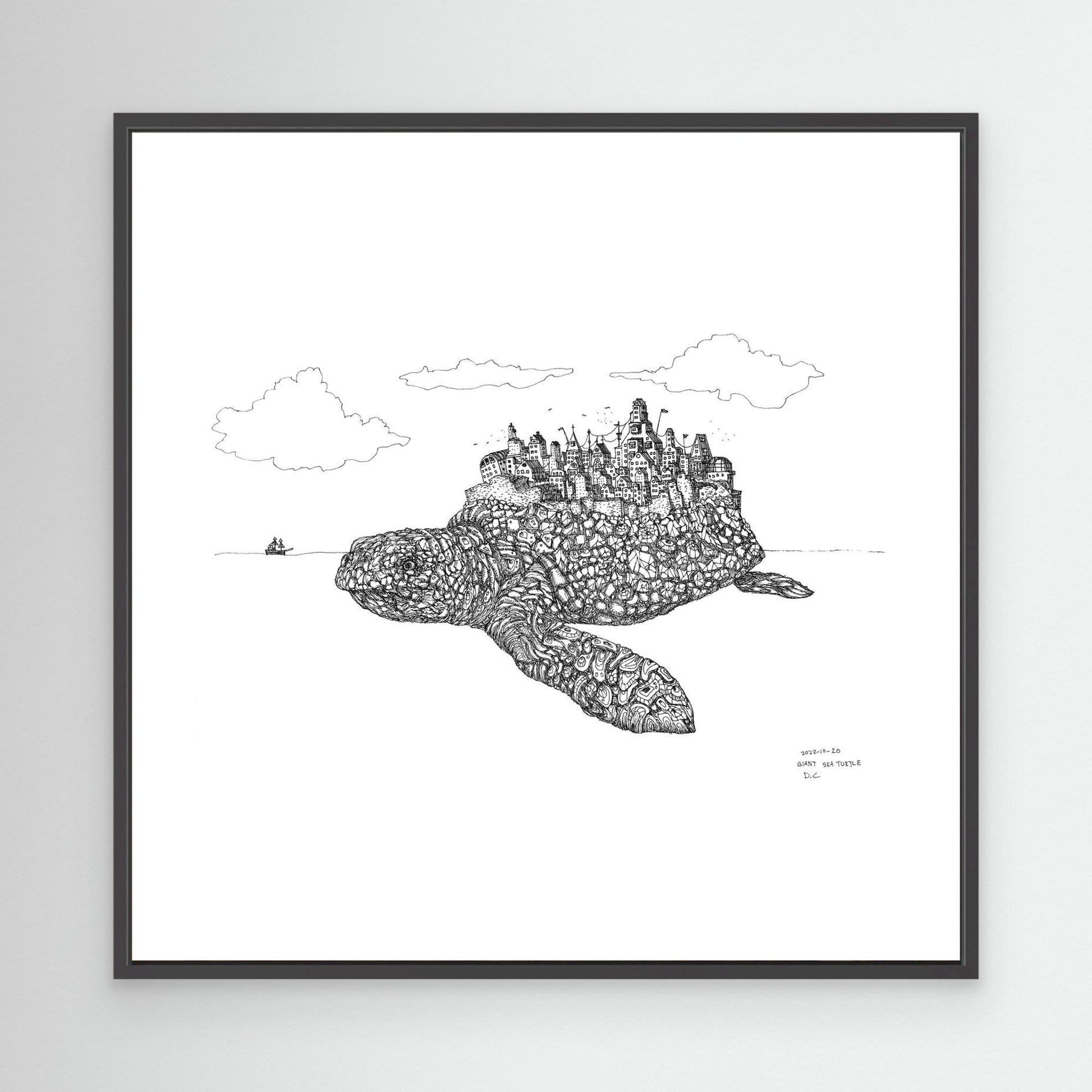 Giant Sea Turtle
