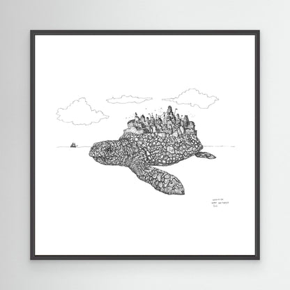 Giant Sea Turtle