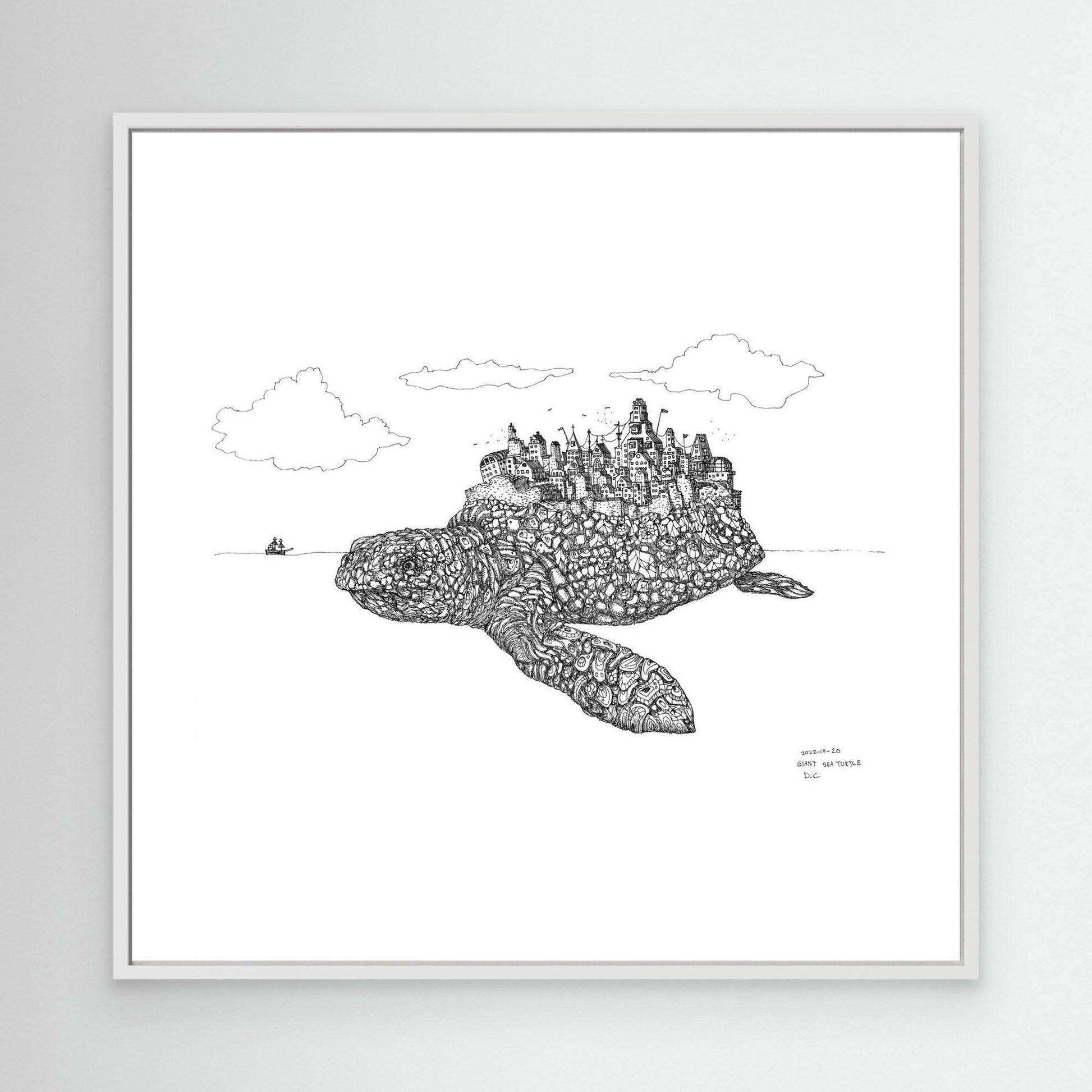 Giant Sea Turtle