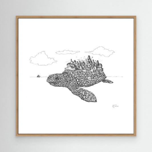 Giant Sea Turtle