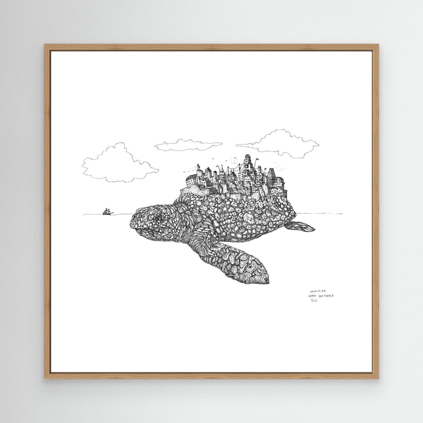 Giant Sea Turtle